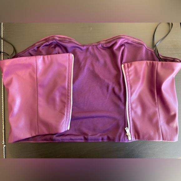 Purple Bustier Corset - Picture 4 of 5